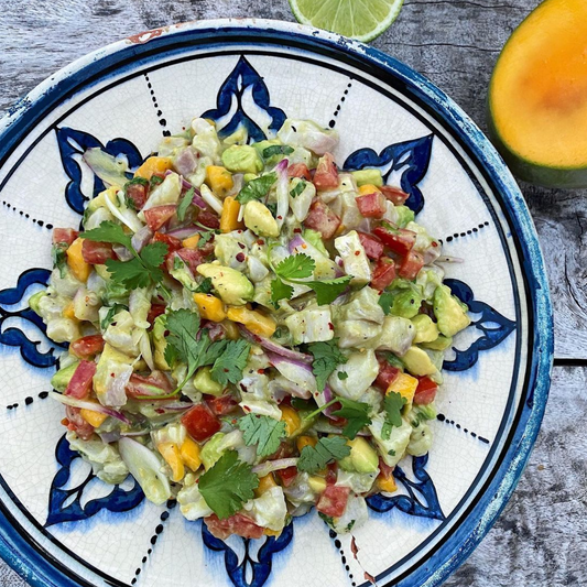 Sea bass ceviche