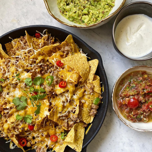 Oven baked nacho's