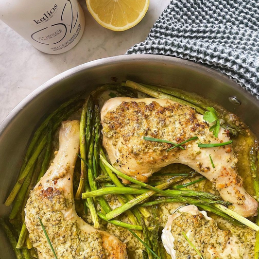 Parmesan crusted chicken
