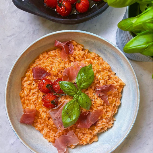 Tomato & Ganda ham risotto