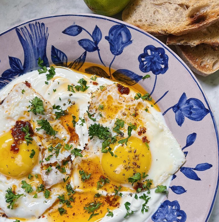 Turkish fried eggs