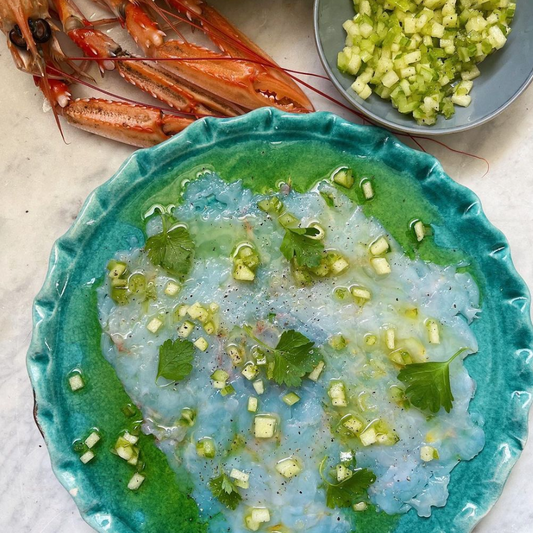 Langoustine carpaccio